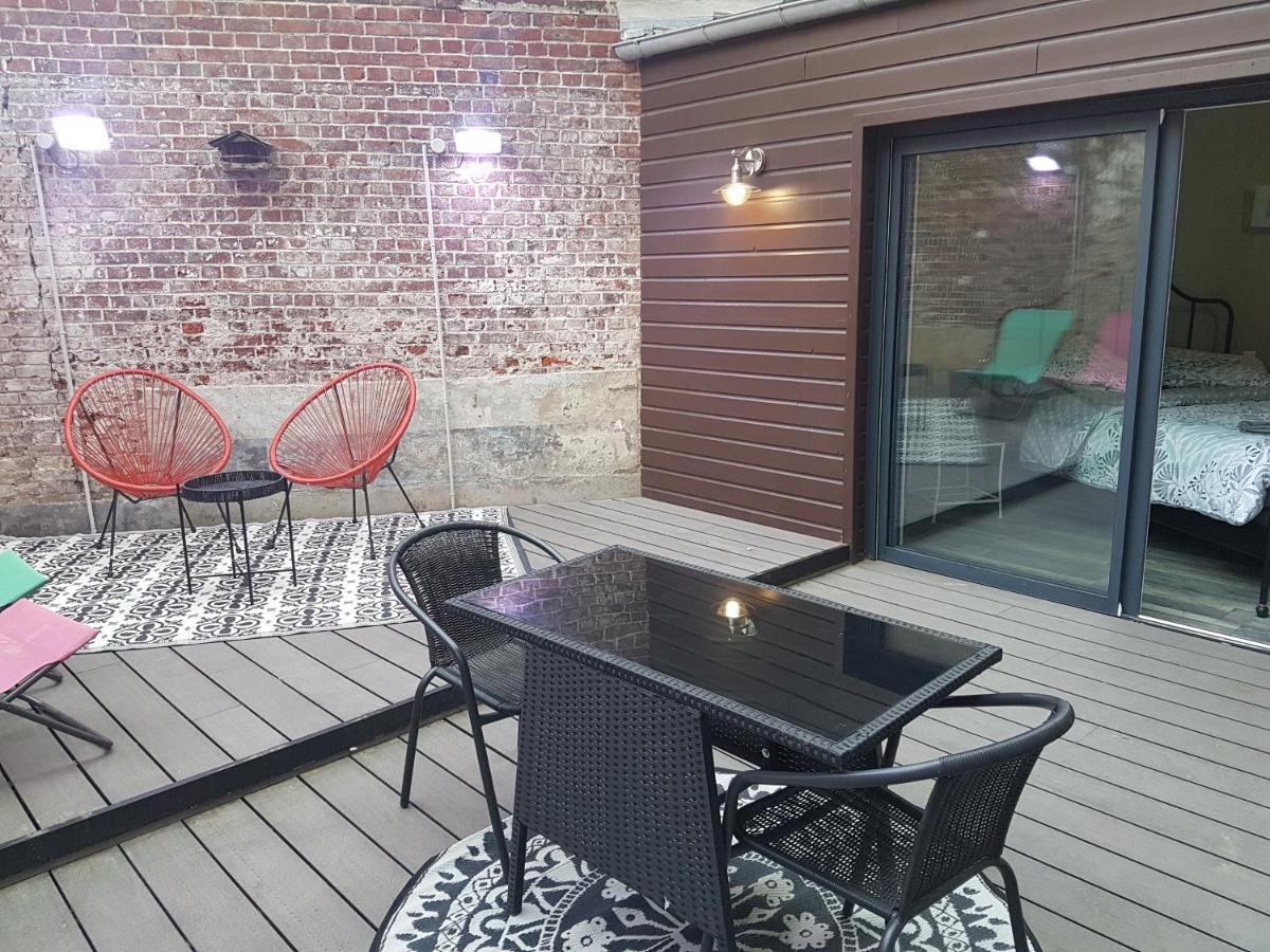 Suite Melody double balnéo, home-cinéma, terrasse à Dieppe Esterno foto